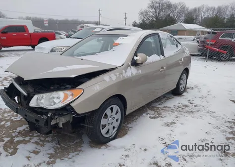 2008 Hyundai Elantra Gls/Se from USA, damaged, VIN KMHDU46D38U377459